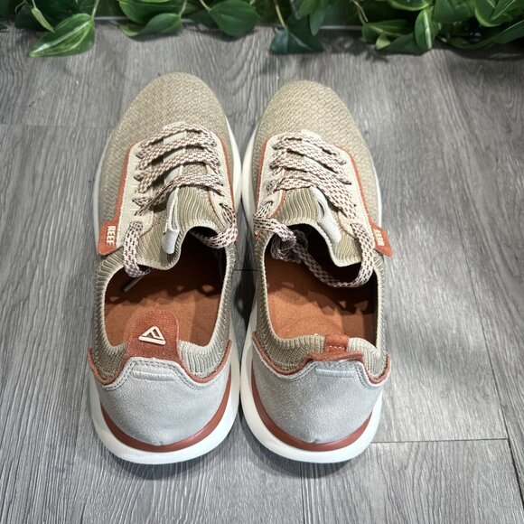 Reef Mens Shoes Sz 12 Swellsole Valle  Tan / Sienna Slip-ins Sneakers CJ5128 main image 4